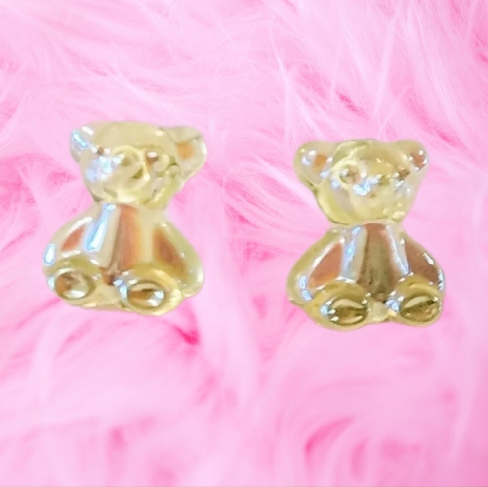 Small gummy bear earrings